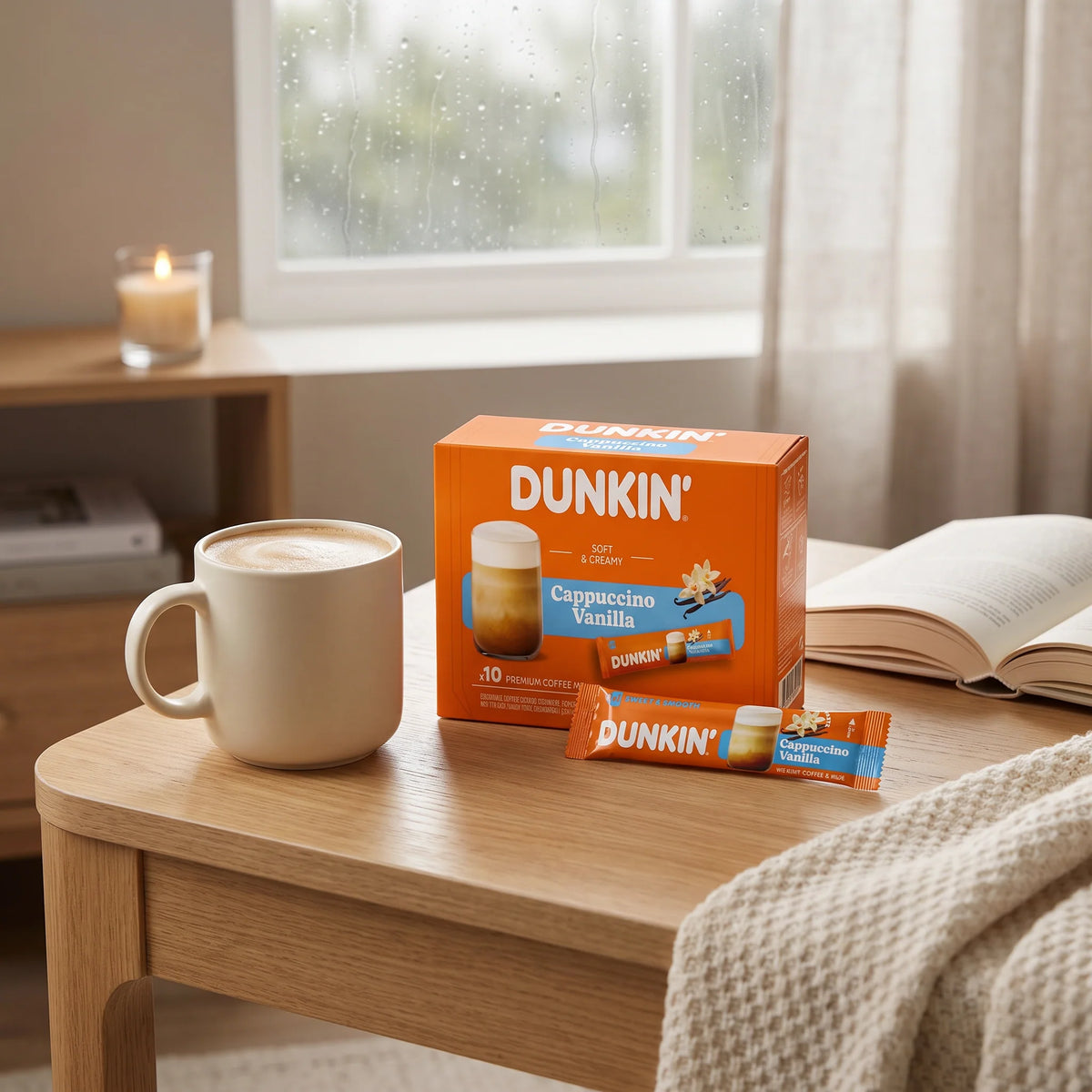 DUNKIN' Cappuccino Vanilla Sticks - 10 Sticks (Bild 3)