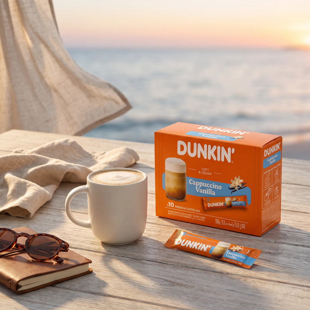 DUNKIN' Cappuccino Vanilla Sticks - 10 Sticks (Bild 6)