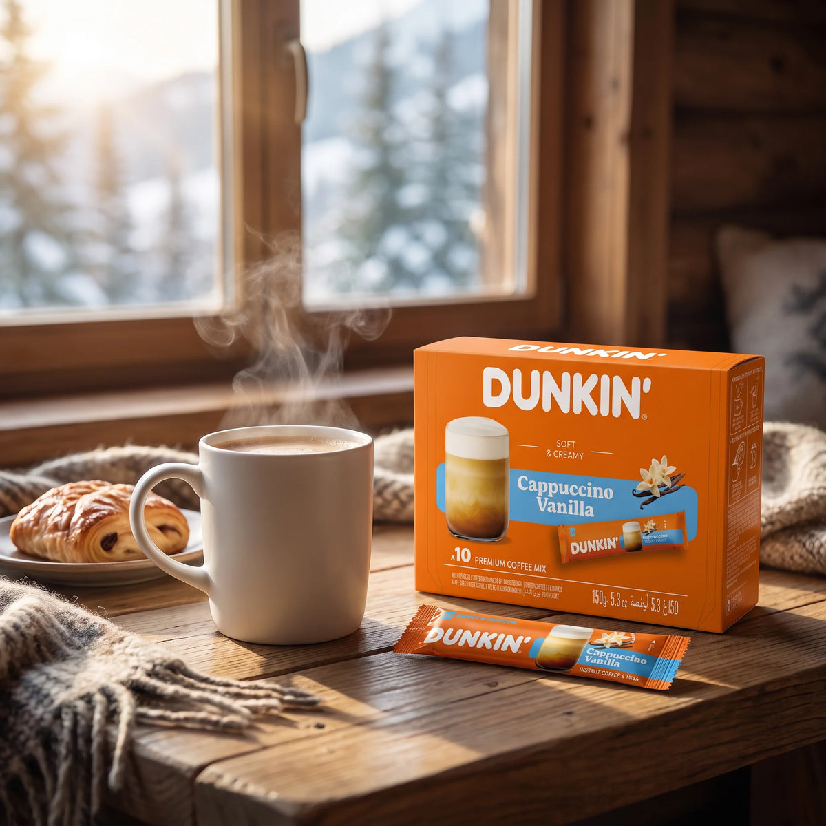 DUNKIN' Cappuccino Vanilla Sticks - 10 Sticks (Bild 4)