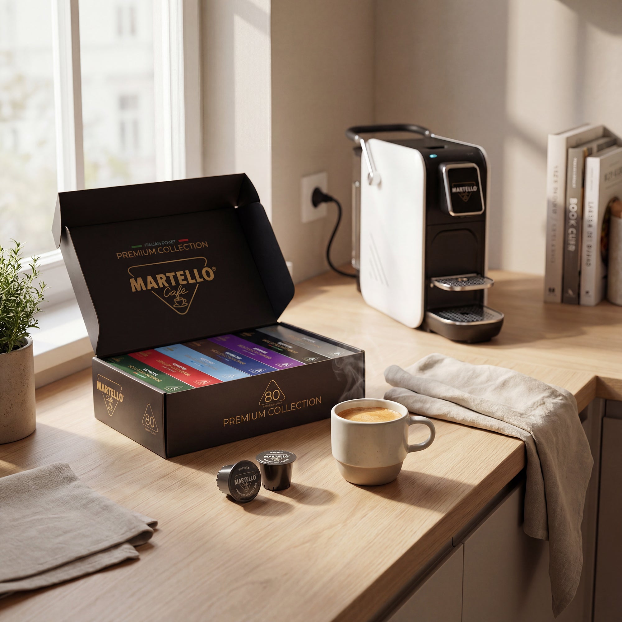 Kaffee PREMIUM SELECTION BOX - 80 Kapseln