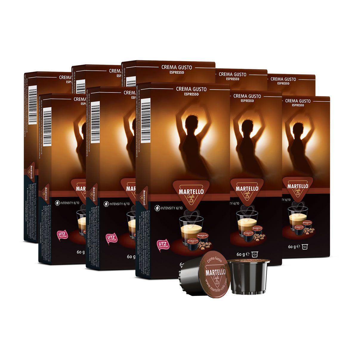 Coffee CREMA GUSTO - 10 Pods