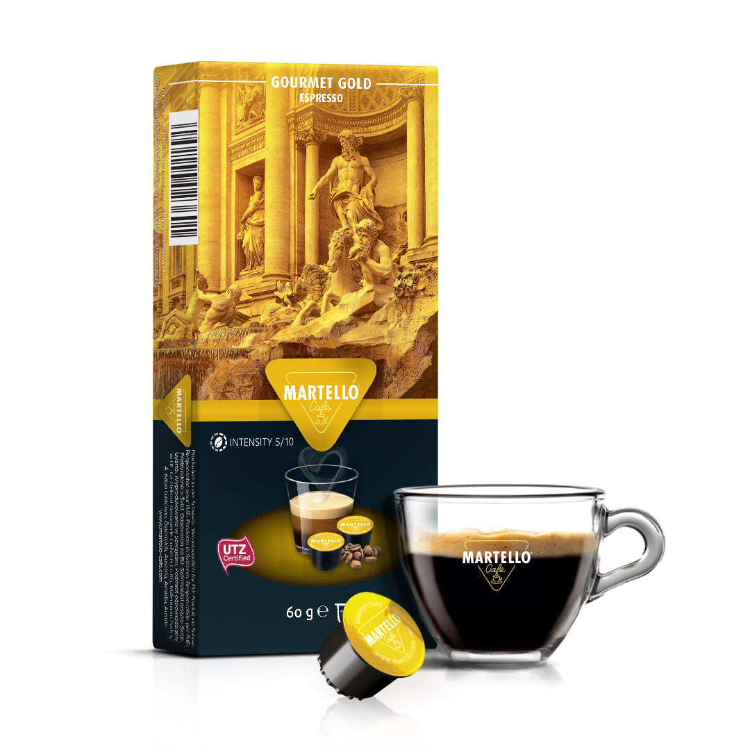 Kaffee GOURMET GOLD - 10 Kapseln