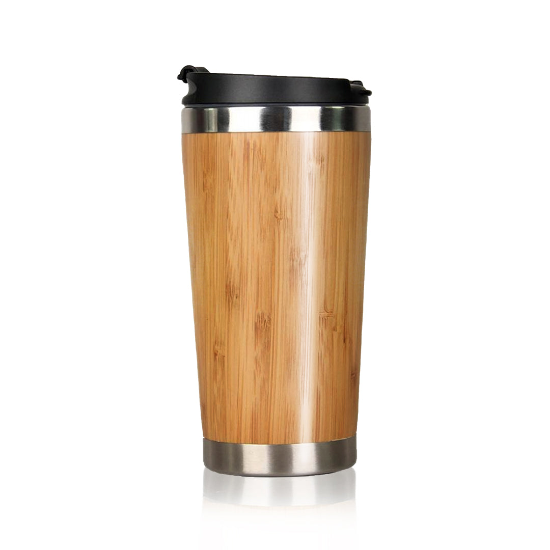 Bamboo coffee-to-go mug
